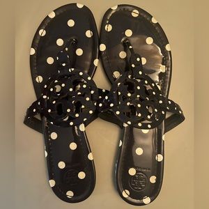 Polka Dot Tory Burch Miller Sandals
